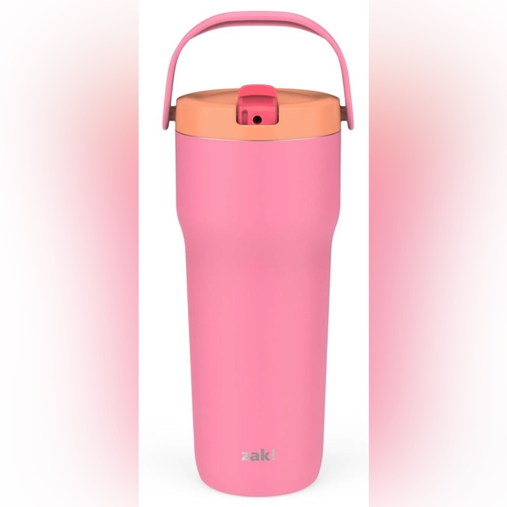 Nib Zak Designs Sutton Travel Tumbler 30oz Stainless Steel (So Sweet Pink)